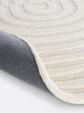 La Redoute Intérieurs Malko oval wool rug (British brand)