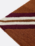 La Redoute Georgio wool rug caramel stripes - British product