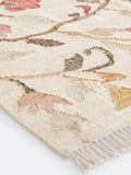 La Redoute Intérieurs multicolour floral jute kilim rug 200x290cm, UK version