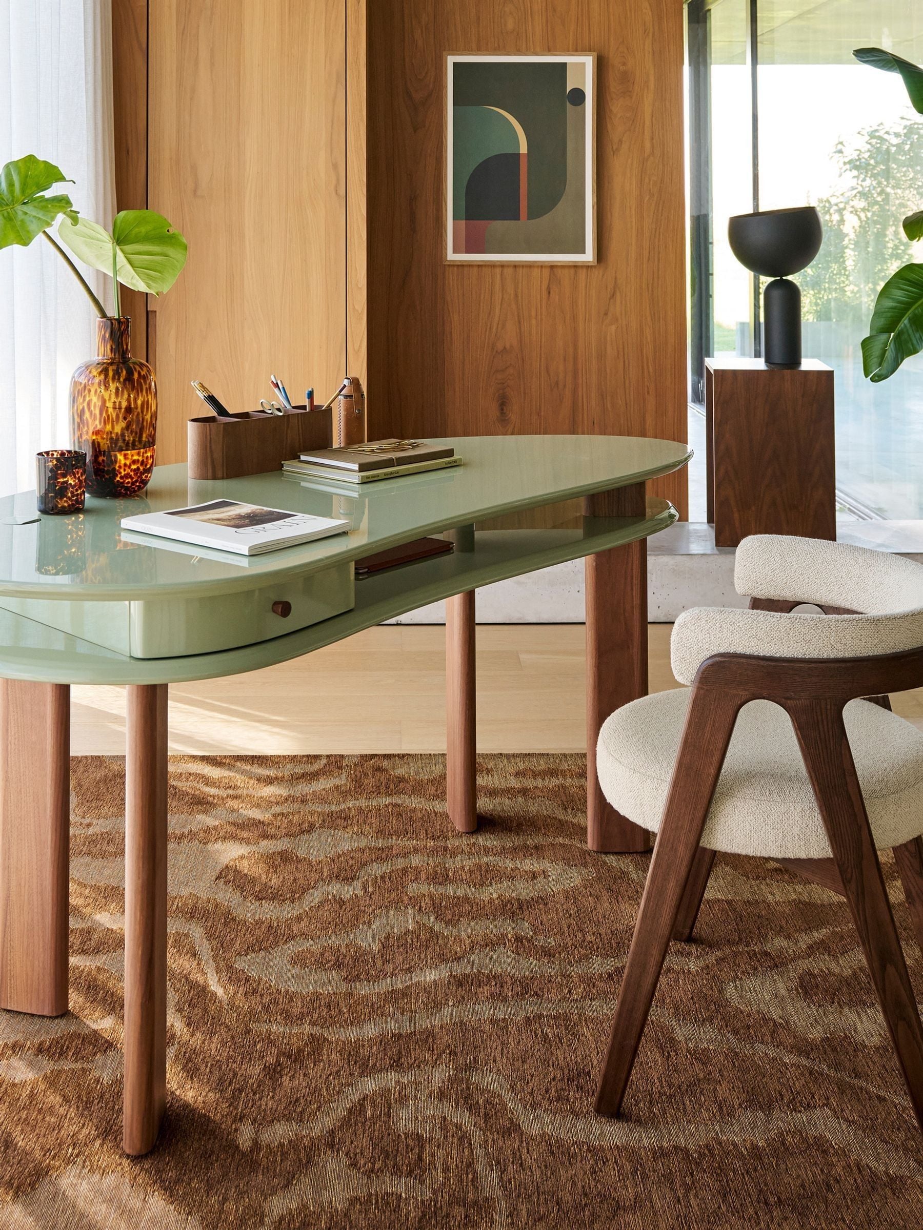 La Redoute Intérieurs Amber Frankie moiré rug 200x290cm (British brand)