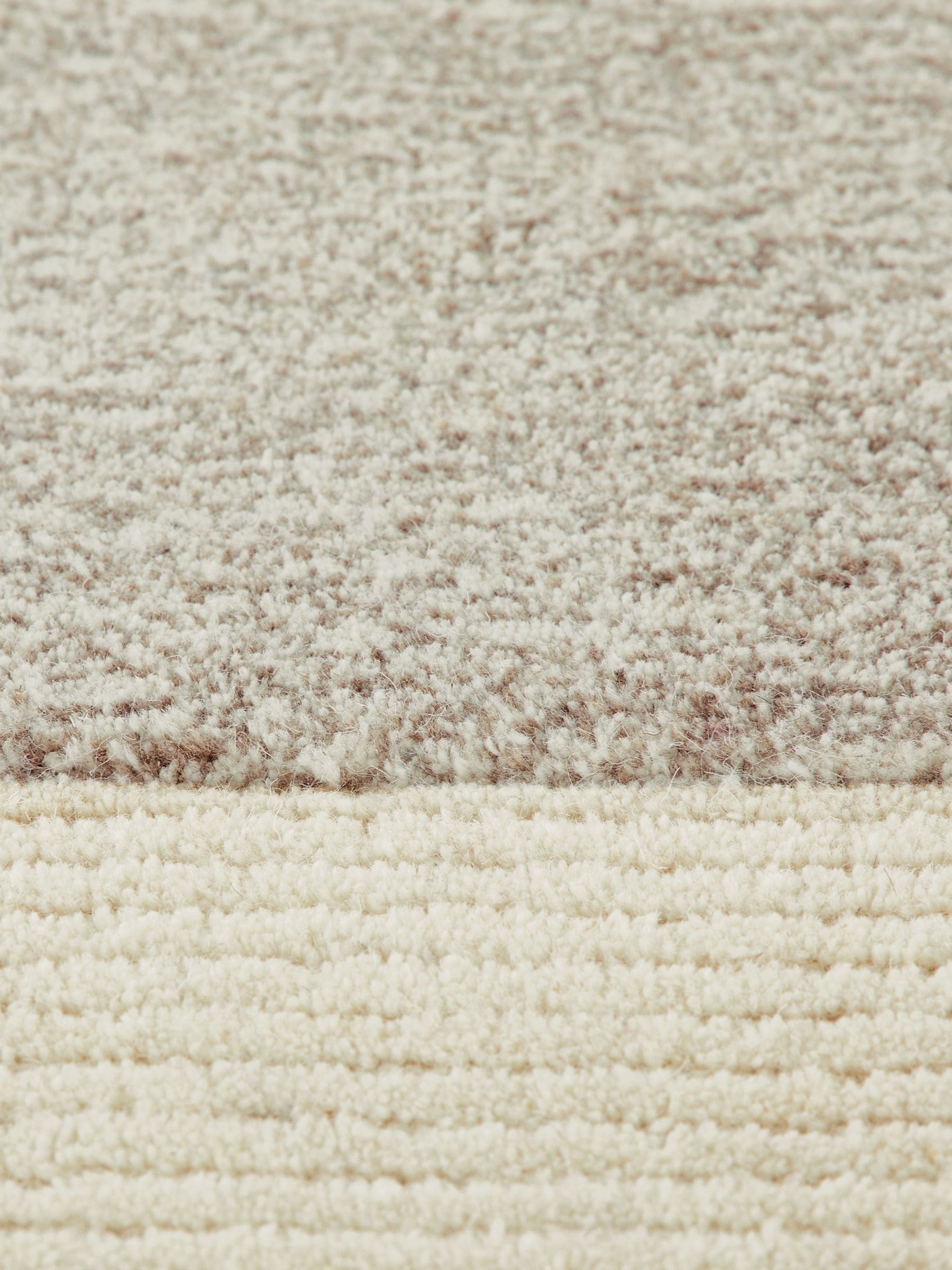 La Redoute Intérieurs ecru wool rug 200x290cm (British brand)
