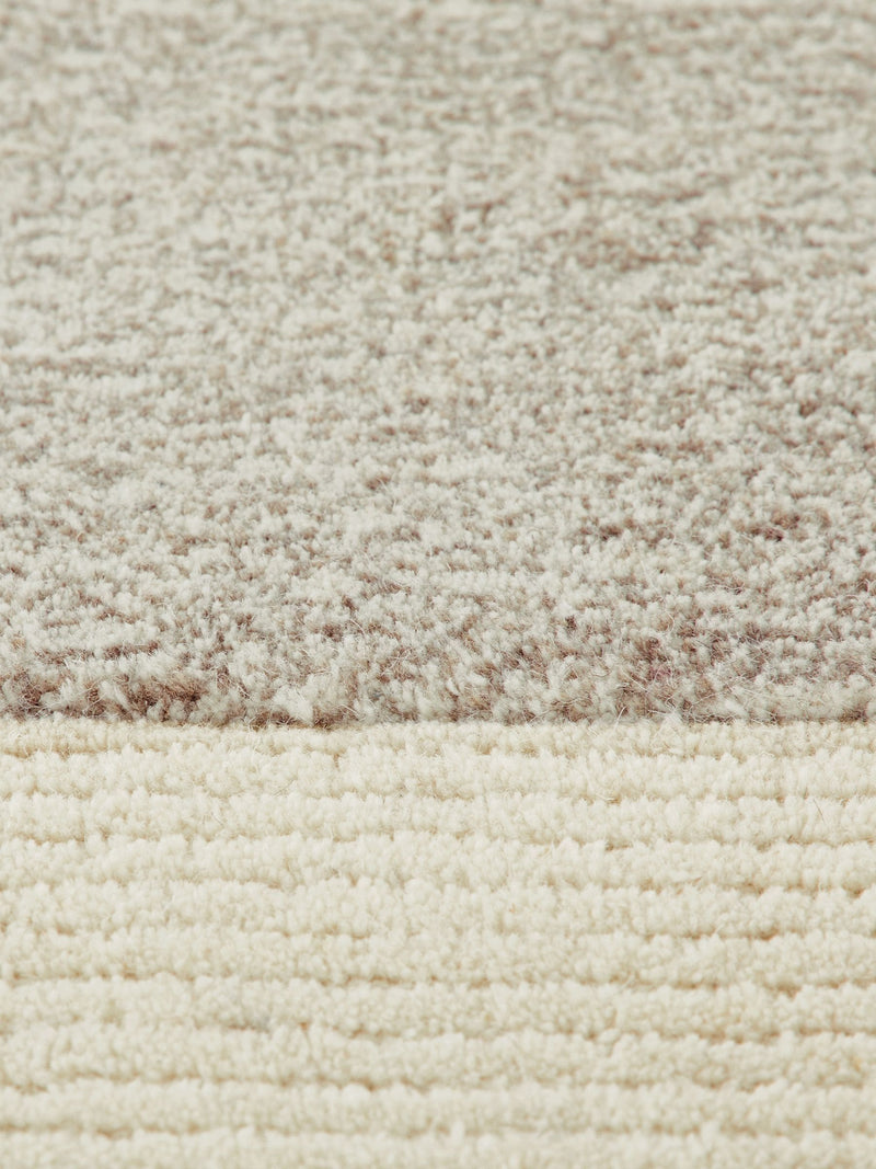 La Redoute Intérieurs ecru wool rug 200x290cm (British brand)