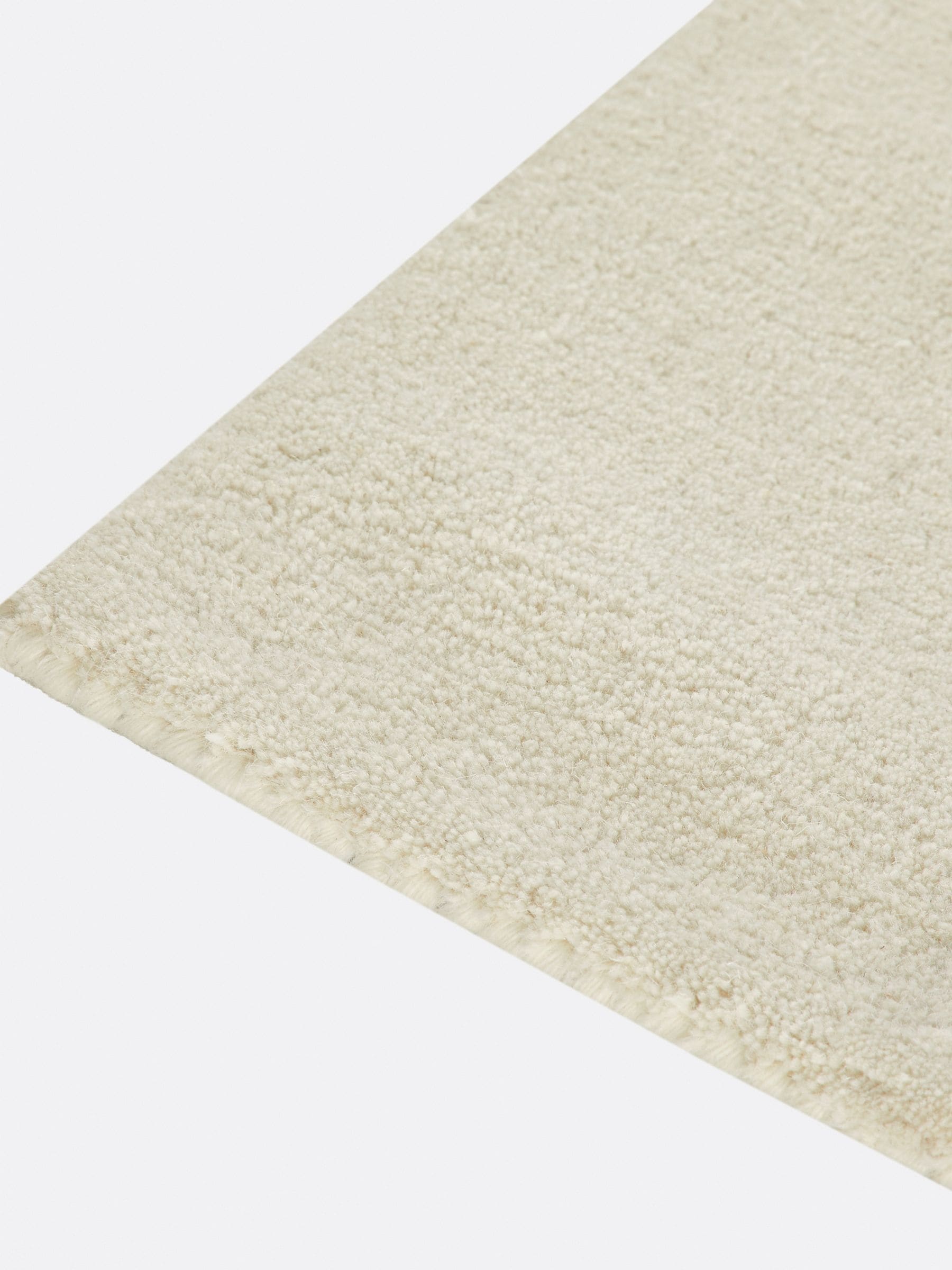 La Redoute Intérieurs ecru wool rug 200x290cm (British brand)