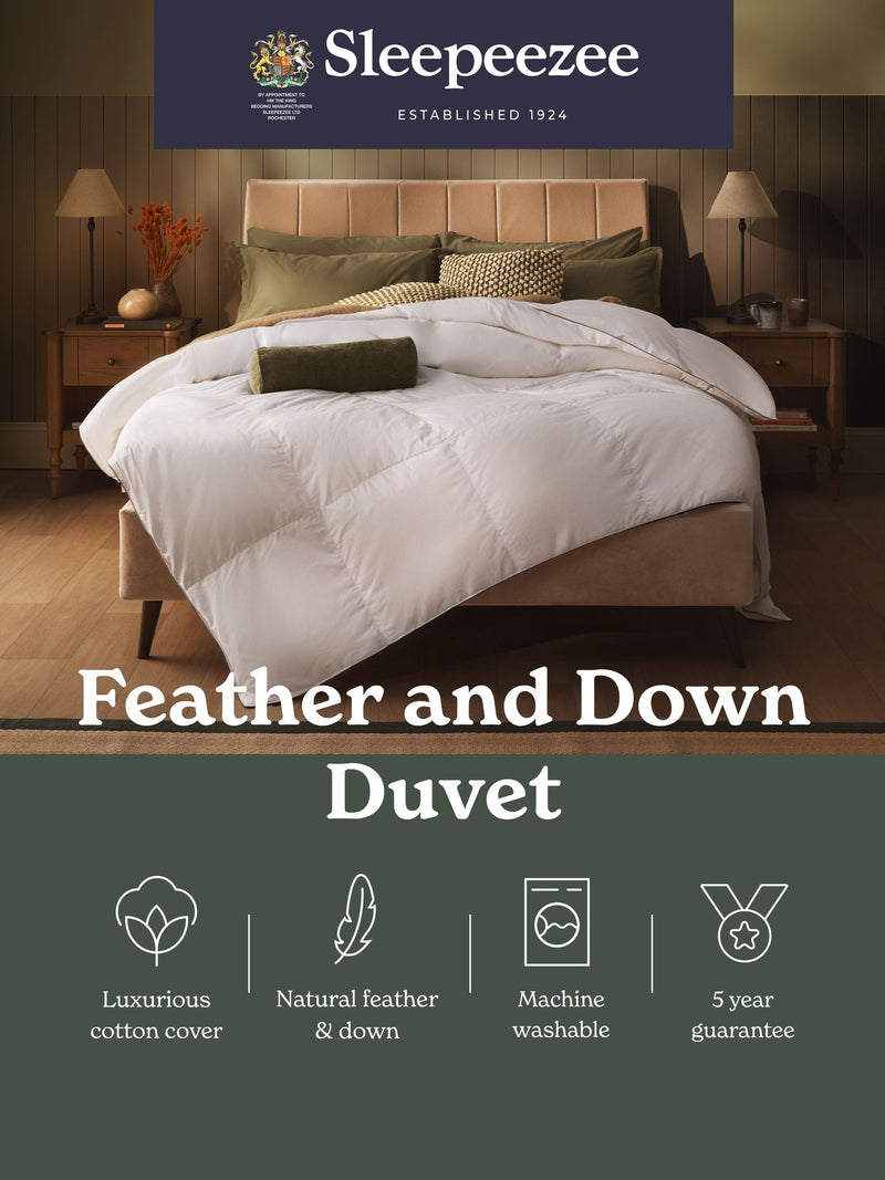 Sleepeezee natural comfort duvet 10.5 tog, UK version