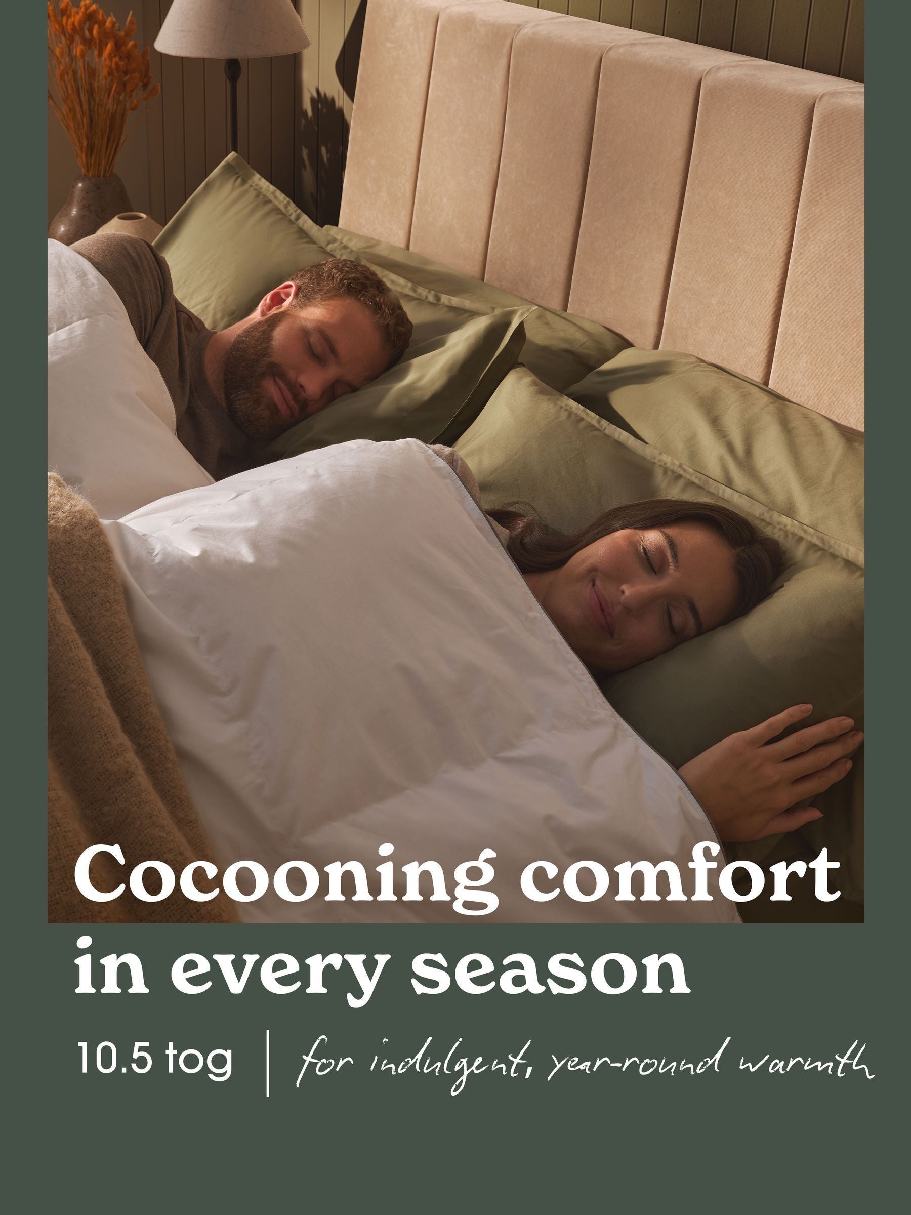 Sleepeezee natural comfort duvet 10.5 tog, UK version