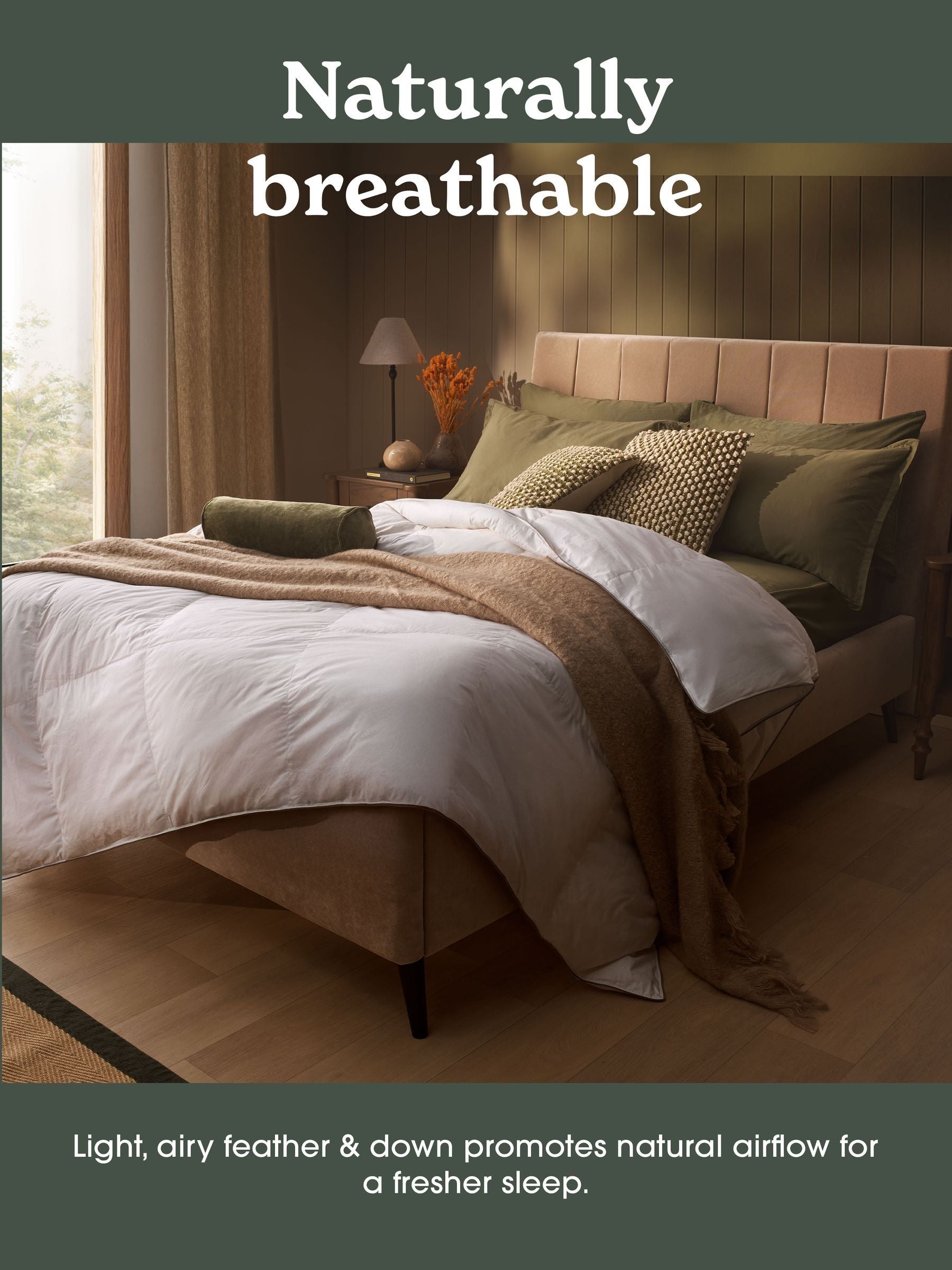 Sleepeezee natural comfort duvet 10.5 tog, UK version