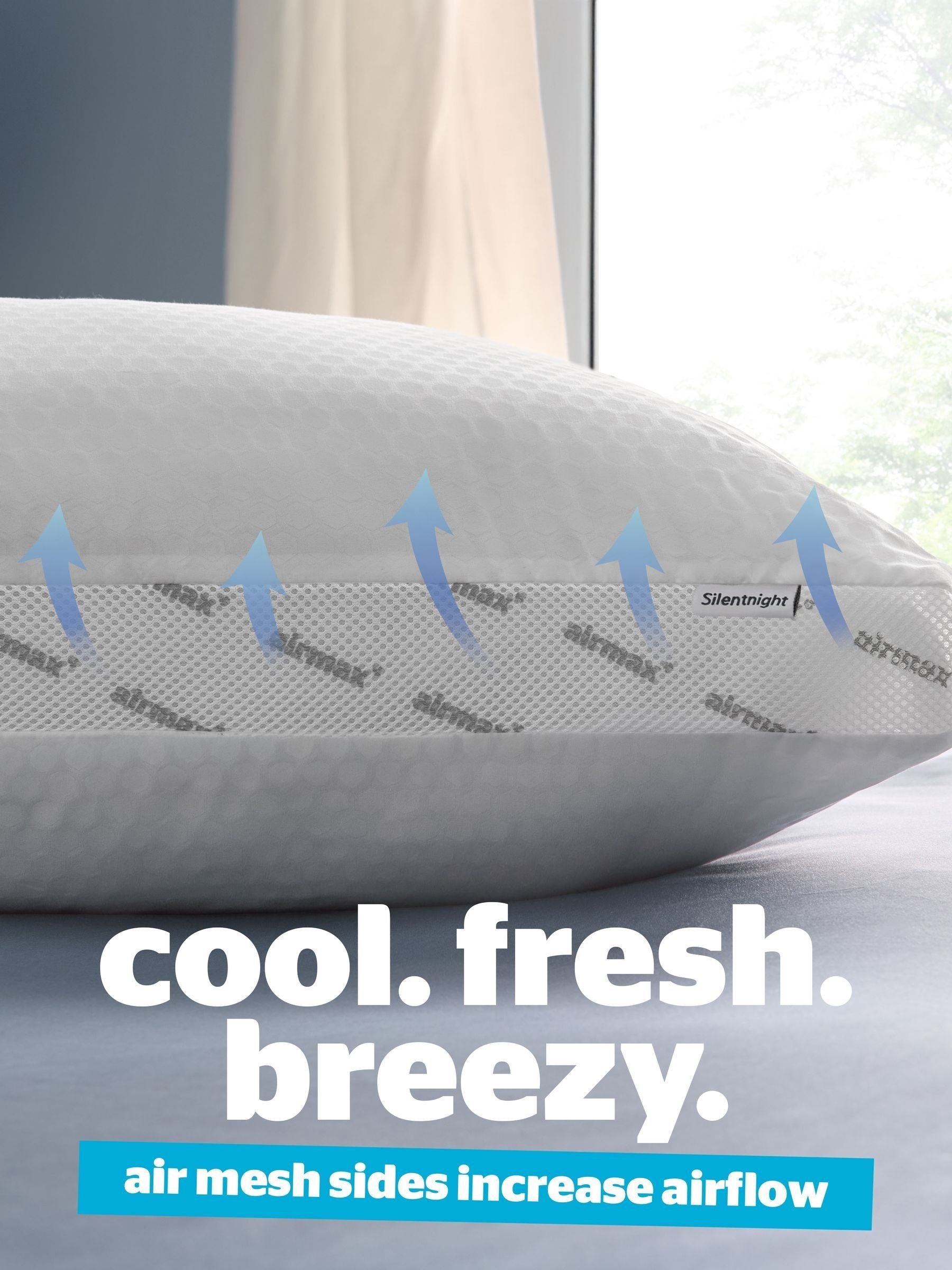 Silentnight Airmax Cool Pro Pillow, UK version