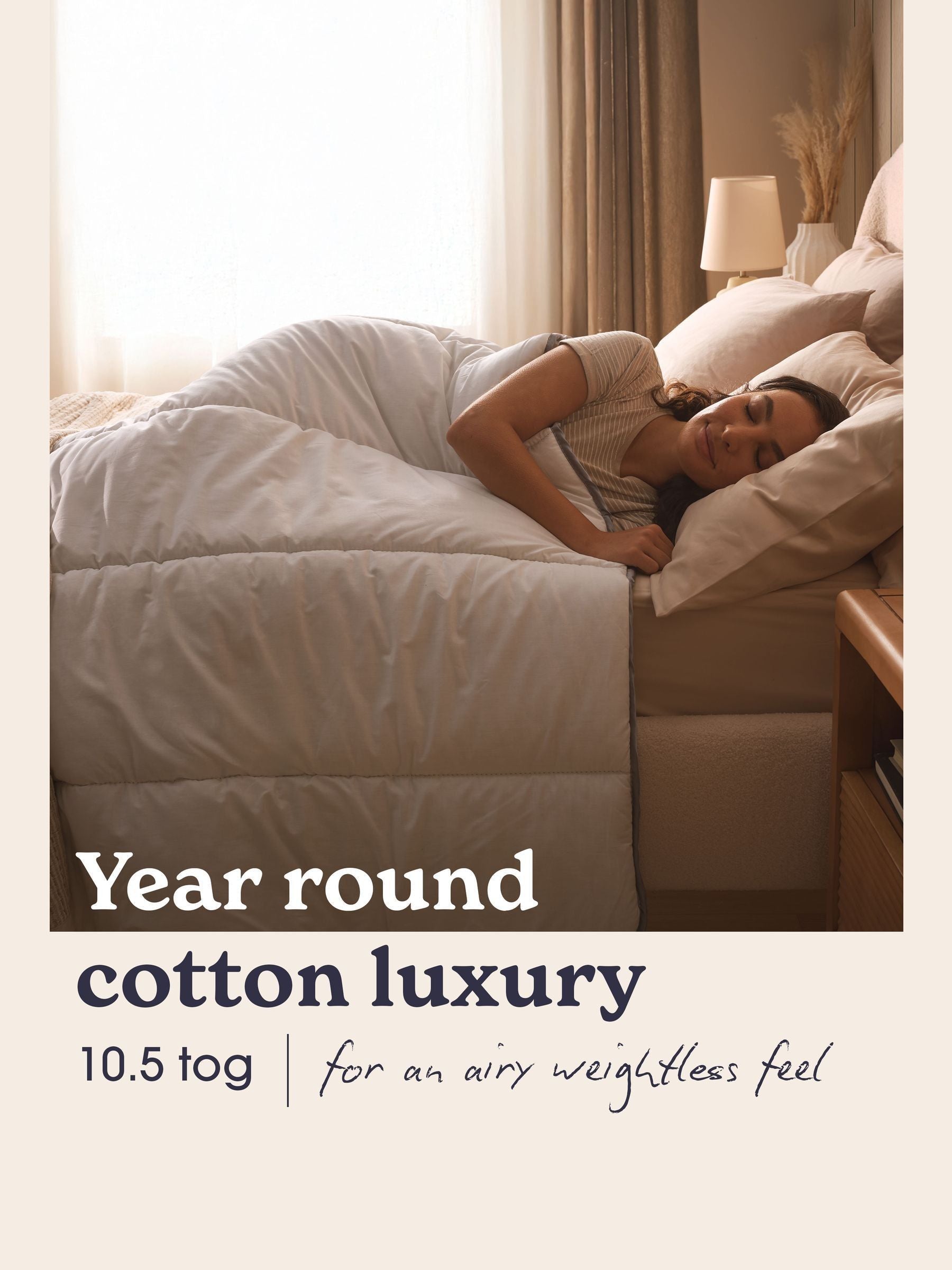 Sleepeezee hypoallergenic duvet 10.5 tog - British product