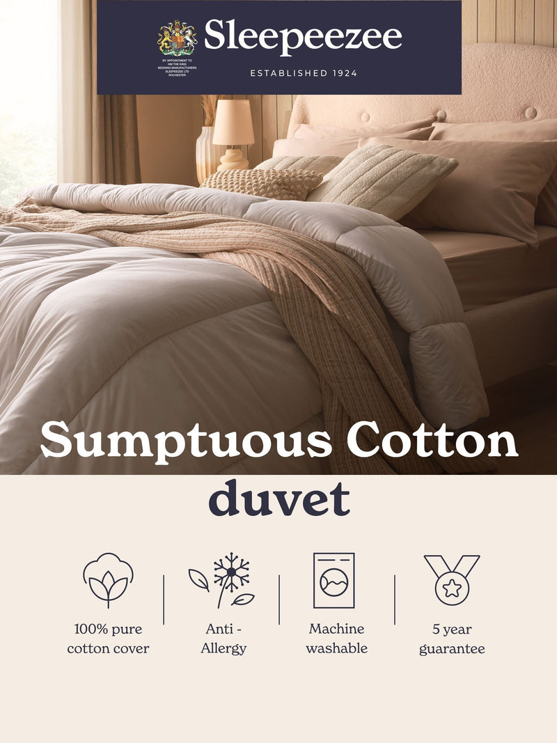 Sleepeezee hypoallergenic duvet 10.5 tog - British product