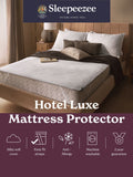 Sleepeezee quilted hypoallergenic mattress protector, imported from the UK
