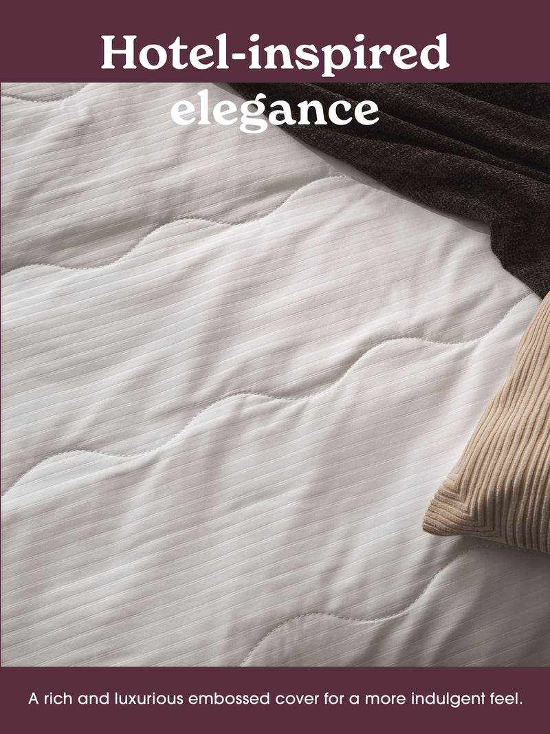 Sleepeezee quilted hypoallergenic mattress protector, imported from the UK