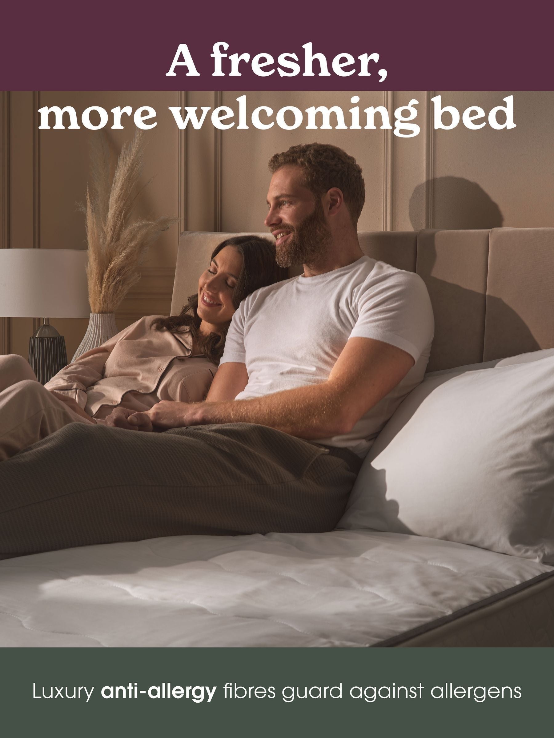 Sleepeezee quilted hypoallergenic mattress protector, imported from the UK