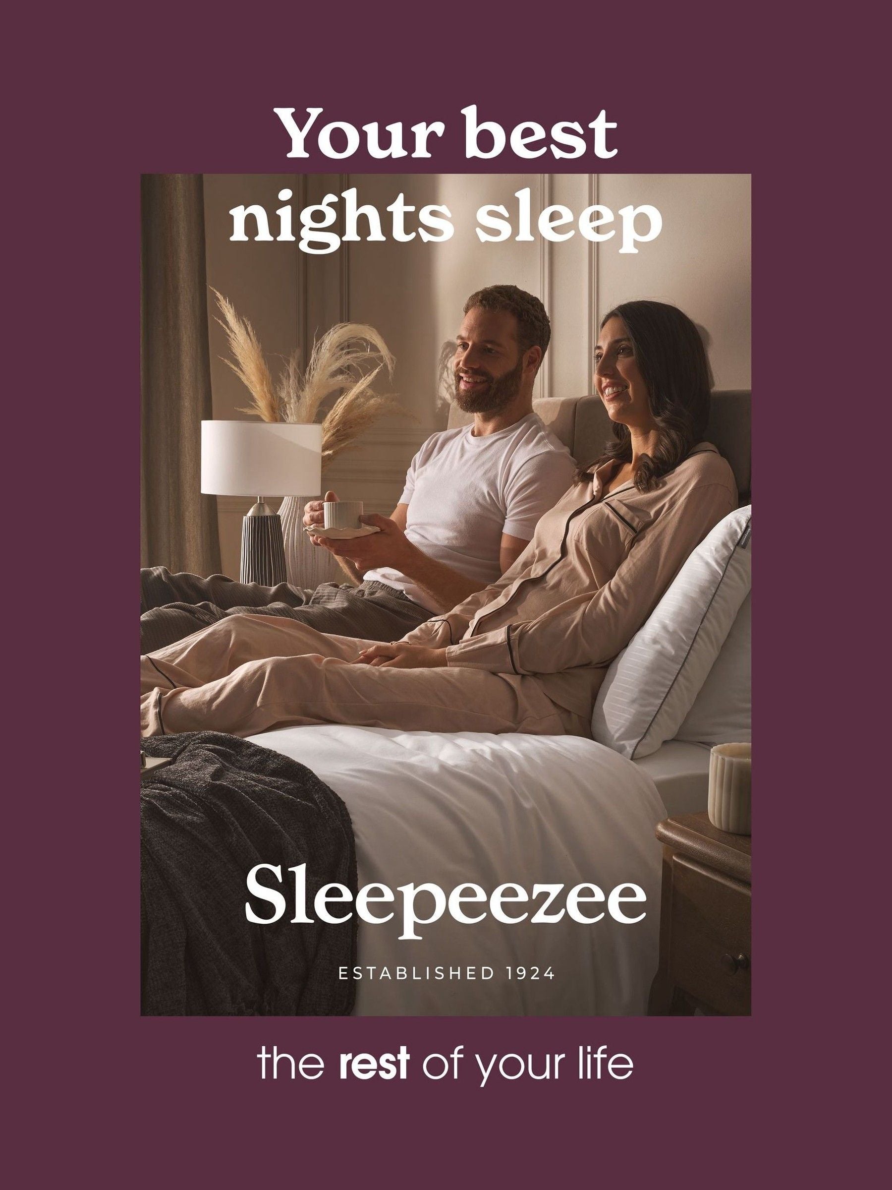 Sleepeezee quilted hypoallergenic mattress protector, imported from the UK