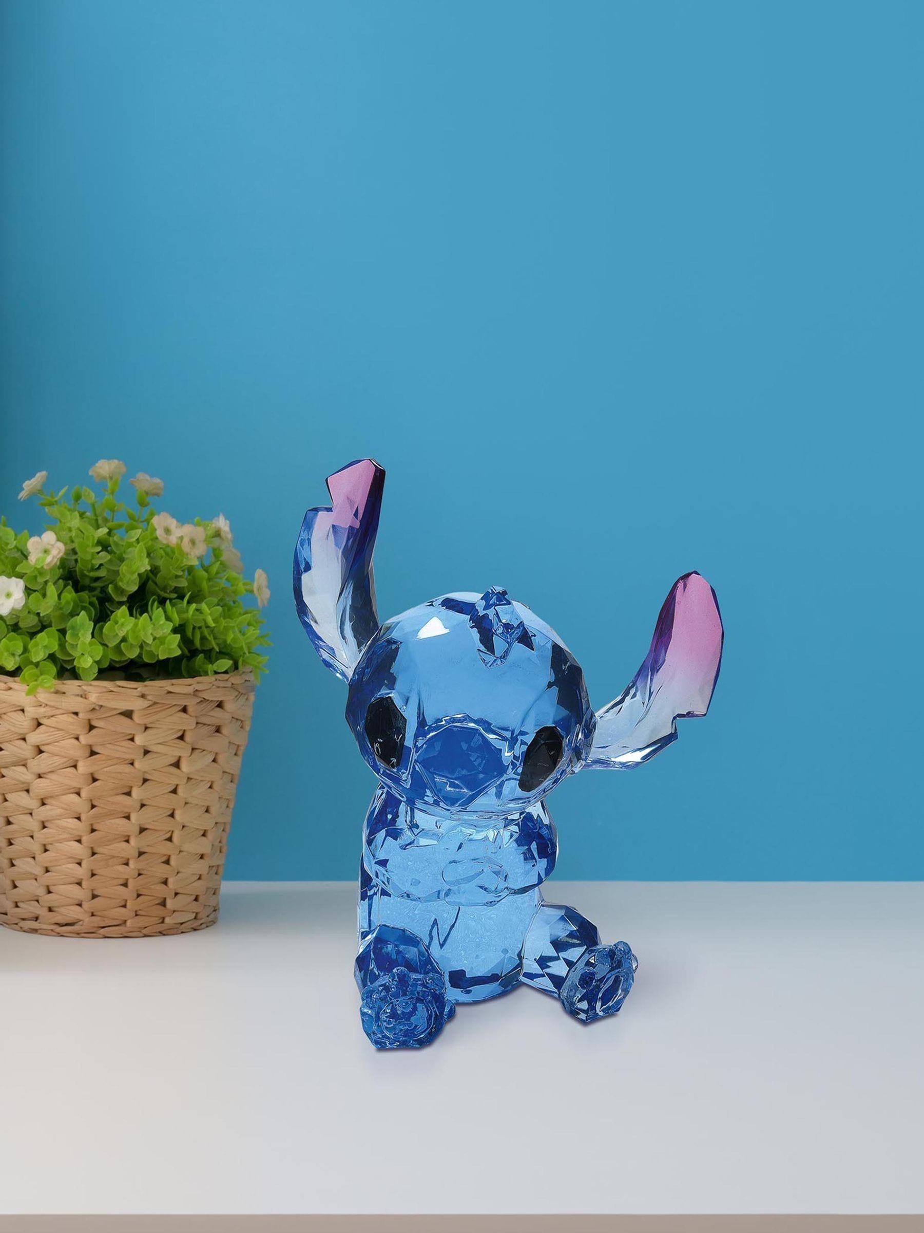 Disney Stitch faceted acrylic figurine 15cm - British product