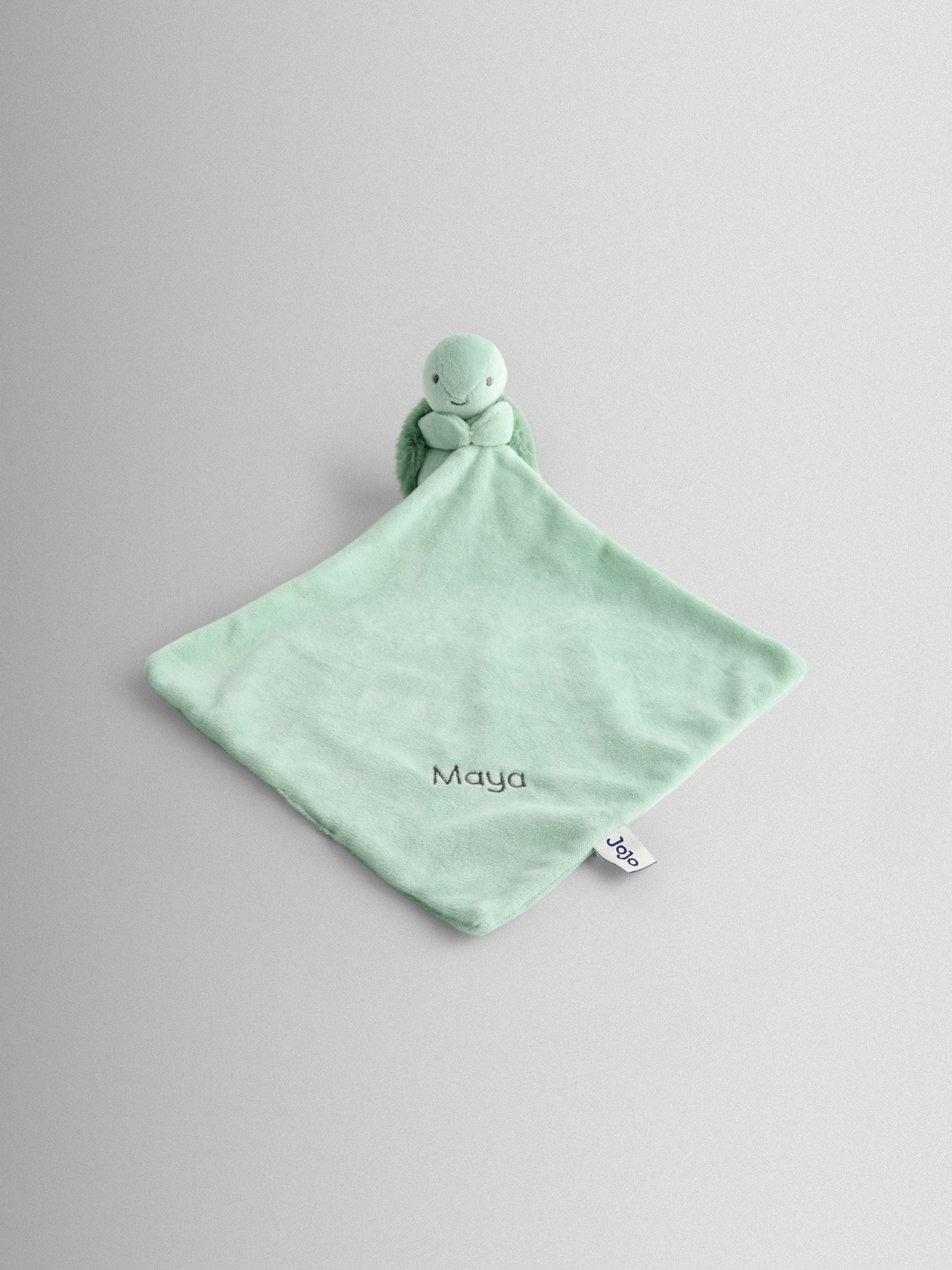JoJo Maman Bébé Toto Turtle Personalised Plush Comforter