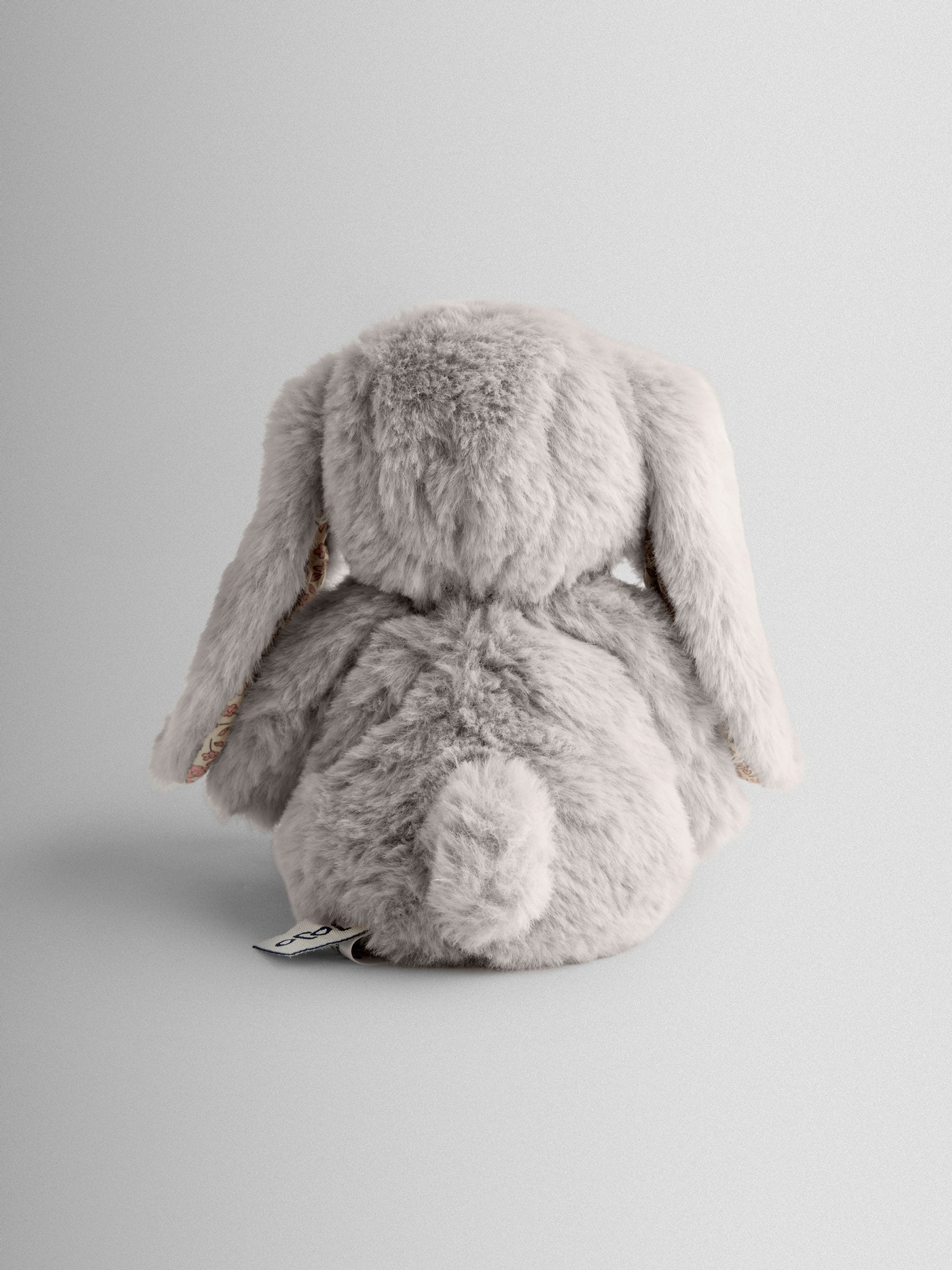 JoJo Billie Bunny personalised soft toy, floral ears, small (British brand)