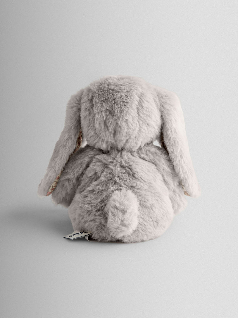 JoJo Billie Bunny personalised soft toy, floral ears, small (British brand)