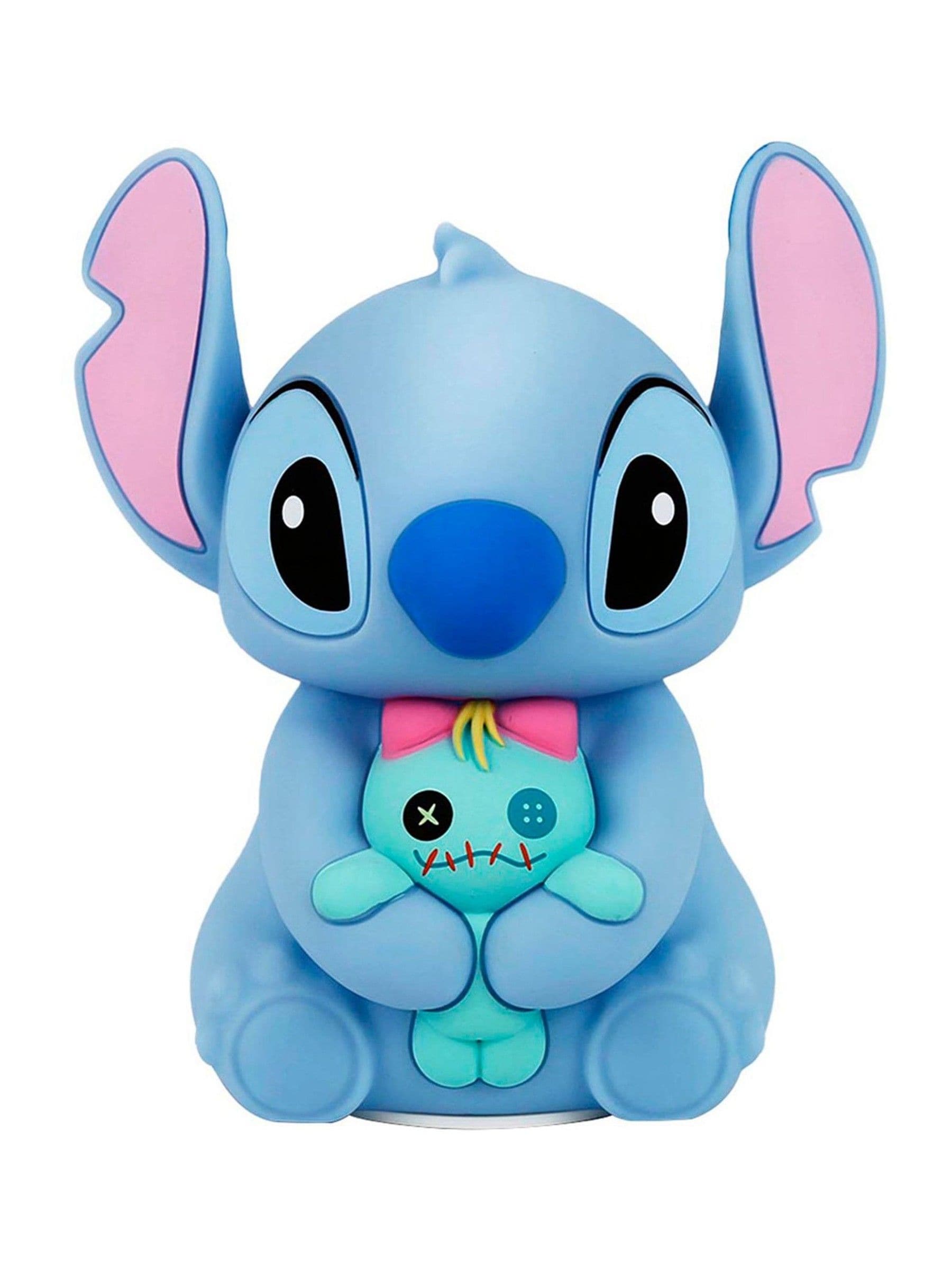 Disney Stitch light-up figurine with Scrump, imported from the UK