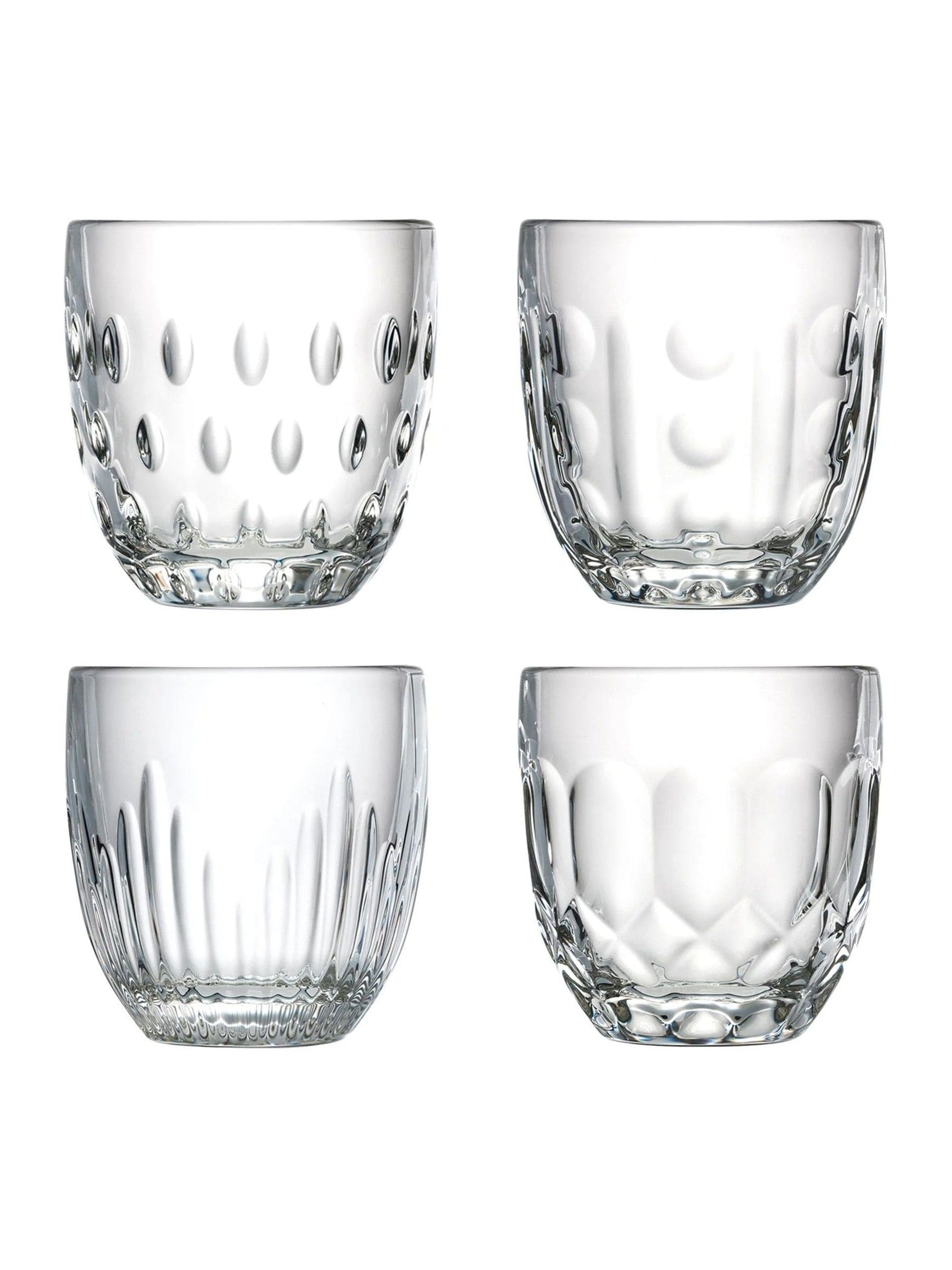 La Rochère clear Troquet tumblers set of 4 (British brand)