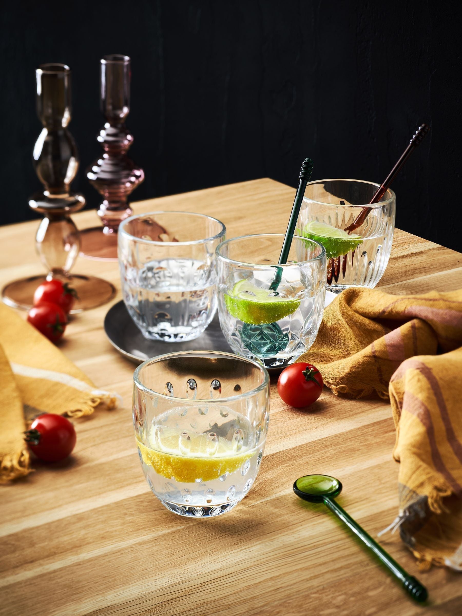La Rochère clear Troquet tumblers set of 4 (British brand)
