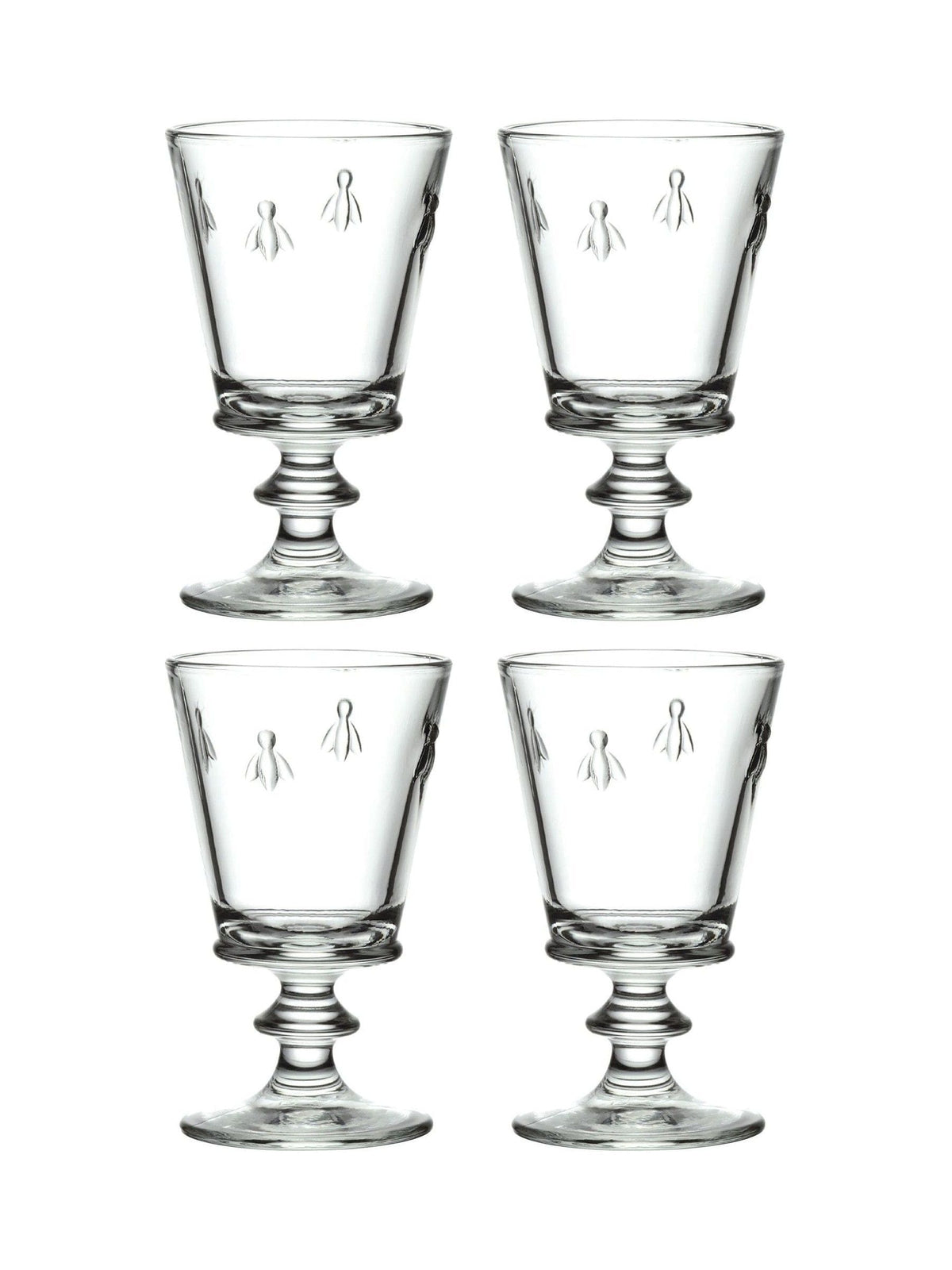 La Rochère wine glasses bee stemmed 24CL (British brand)