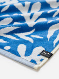 SlowTide dusty blue Matisse beach towel 152cm x 76cm, imported from the UK