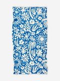 SlowTide dusty blue Matisse beach towel 152cm x 76cm, imported from the UK