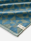 SlowTide Dusty Blue Bex bath sheet towel (British brand)