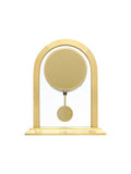 Acctim Clocks gold tone Colney table clock, UK version