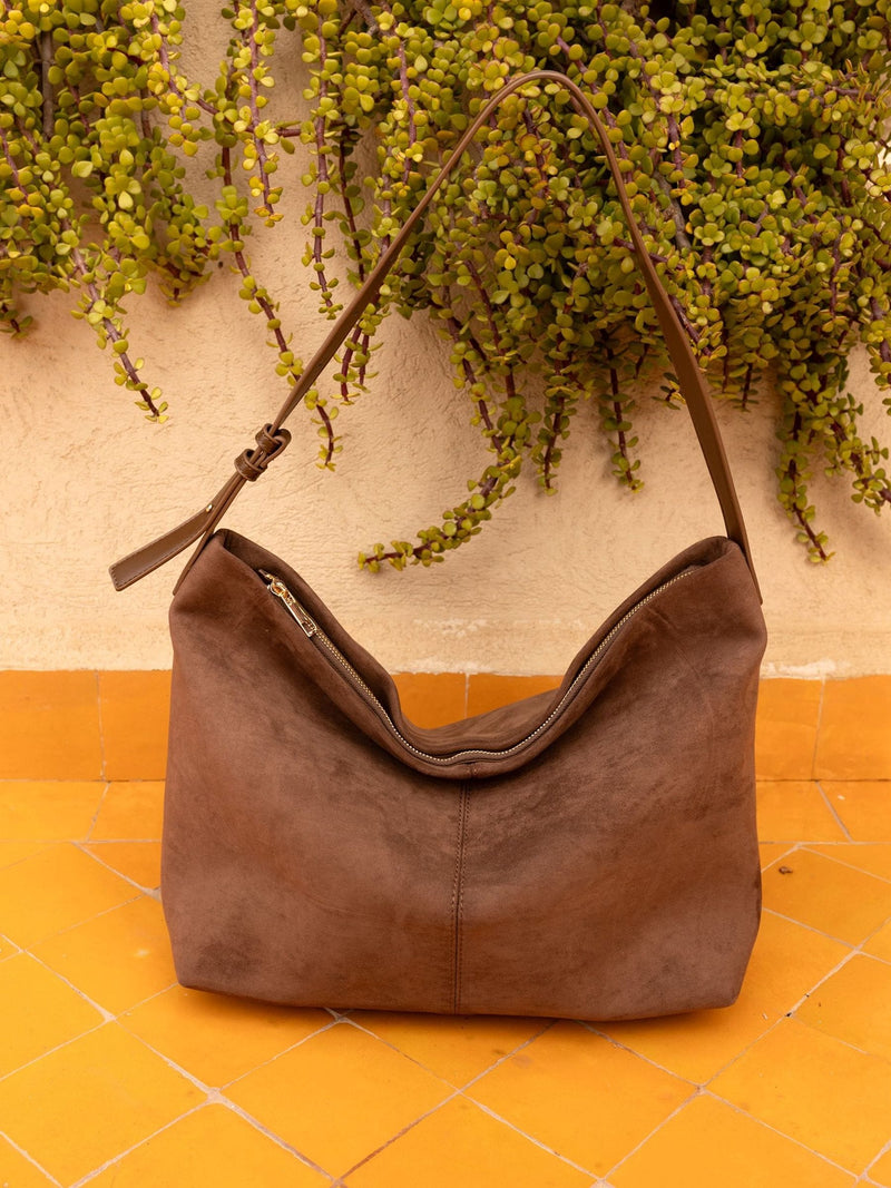 Novo Black Auckland Slouch Shoulder Bag