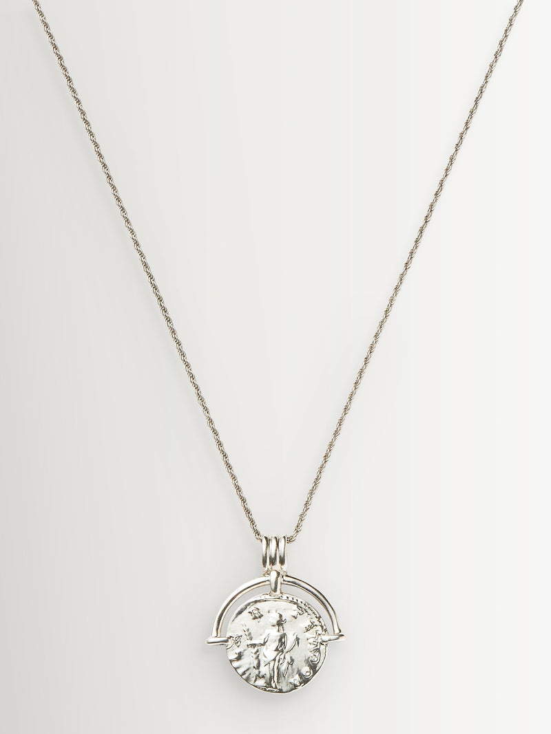 Missoma Roman Arc Coin pendant necklace medium - British product