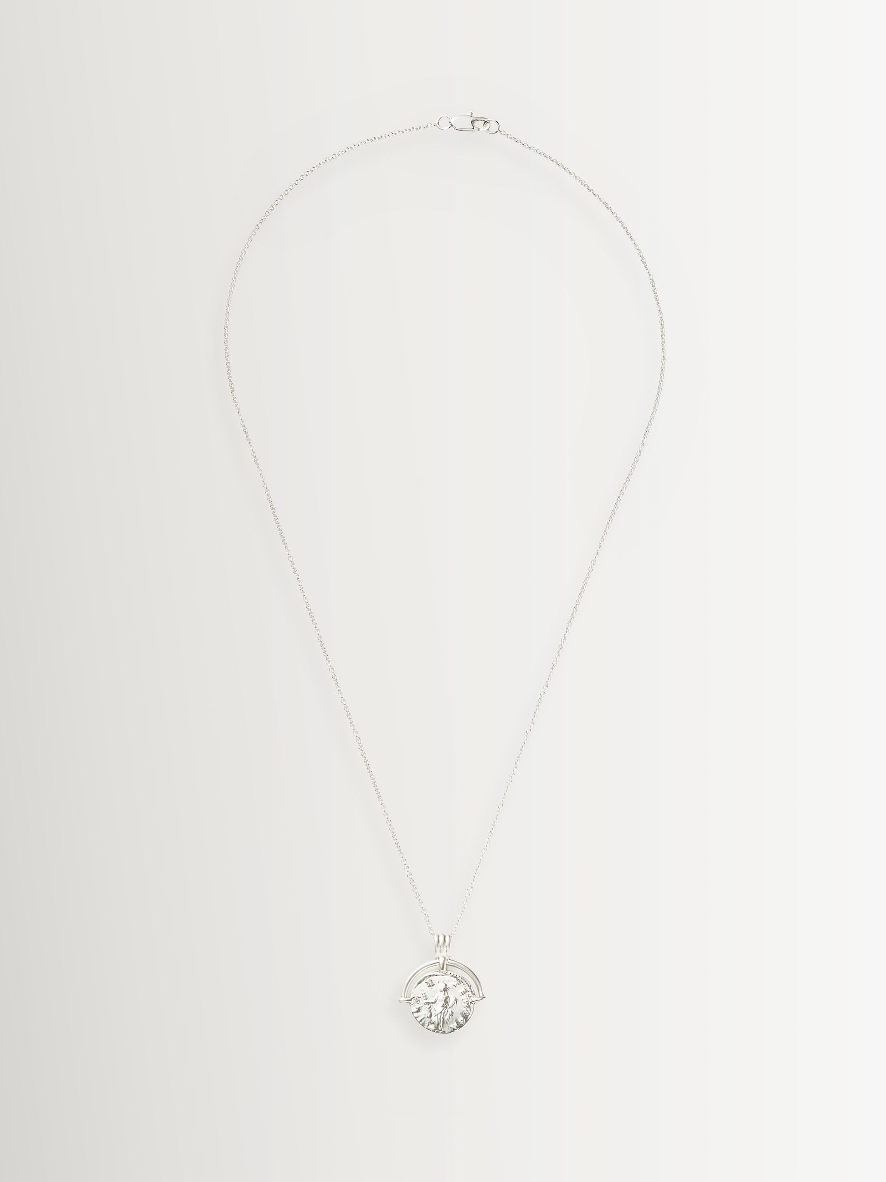 Missoma gold tone Roman arc coin pendant necklace - British product