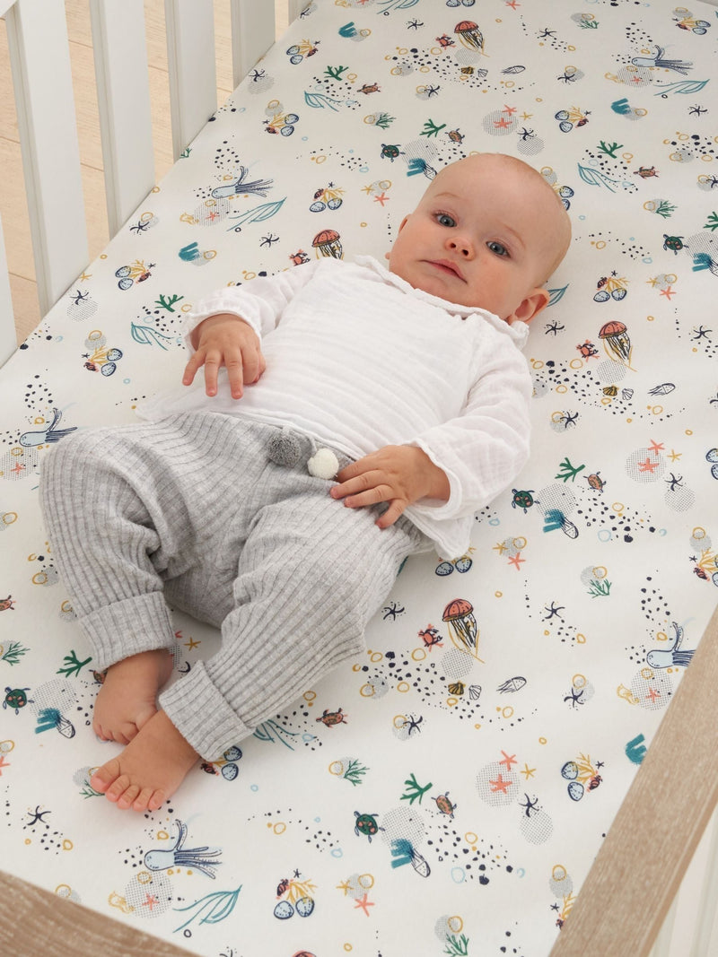 Tutti Bambini Run Wild Cot Fitted Sheets 2 Pack