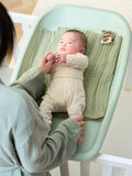Tutti Bambini Green Cushi baby changing mat, imported from the UK