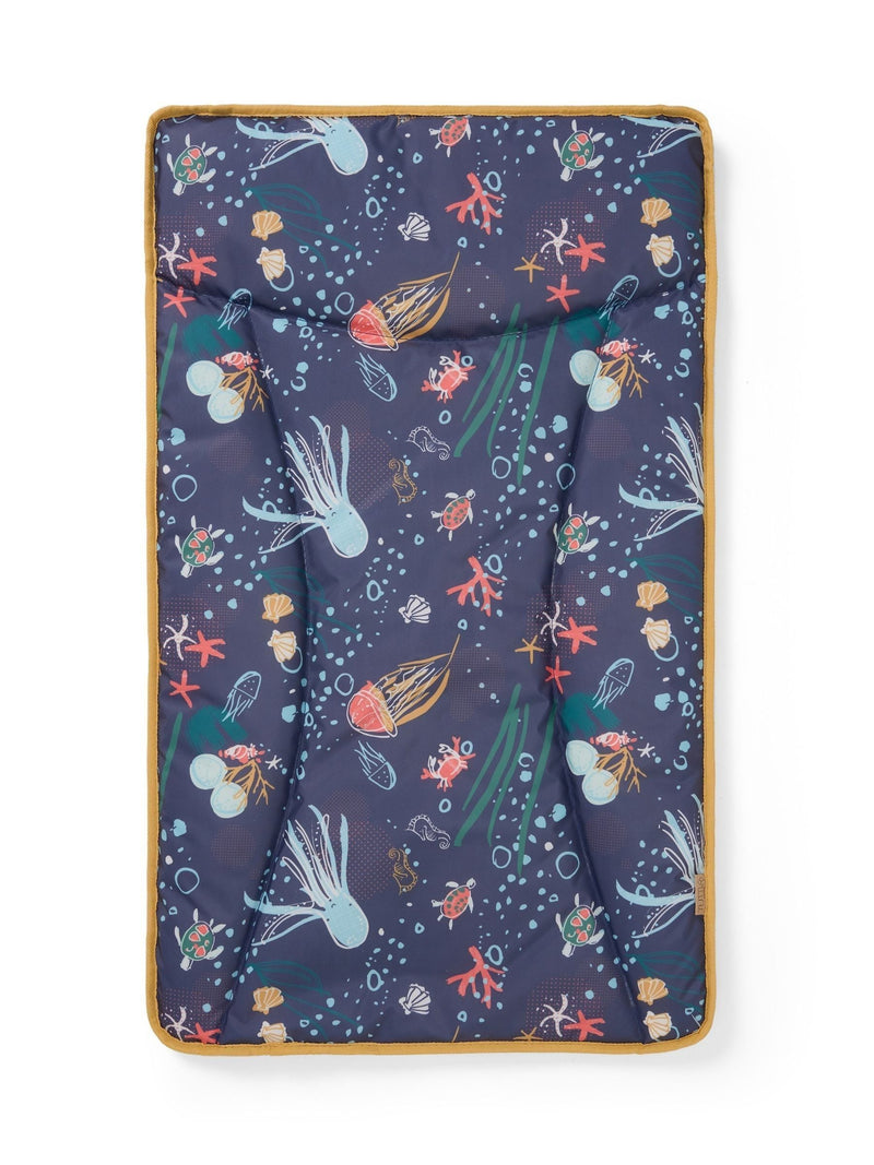 Tutti Bambini Ocean Blue Baby Changing Mat