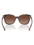 Coach square sunglasses dark tortoise brown gradient lenses (British brand)