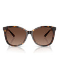 Coach square sunglasses dark tortoise brown gradient lenses (British brand)