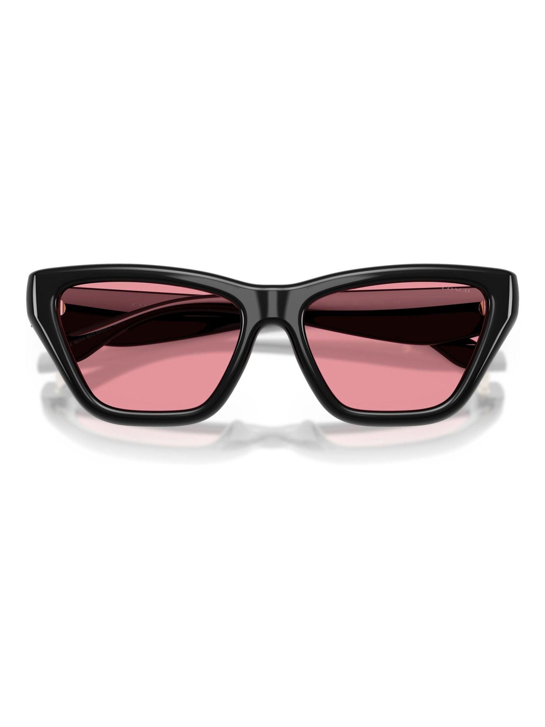 COACH cat eye sunglasses pink lenses (British brand)