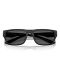 Emporio Armani black pillow sunglasses with grey lenses - British product