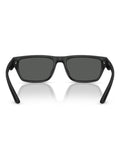 Emporio Armani black pillow sunglasses with grey lenses - British product