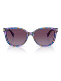 COACH cat eye sunglasses purple confetti tortoise frame - British product