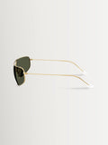 Ray-Ban RB3780 gold rectangle sunglasses - British product