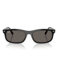 Ray-Ban rectangle sunglasses black frame grey lenses (British brand)