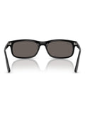 Ray-Ban rectangle sunglasses black frame grey lenses (British brand)