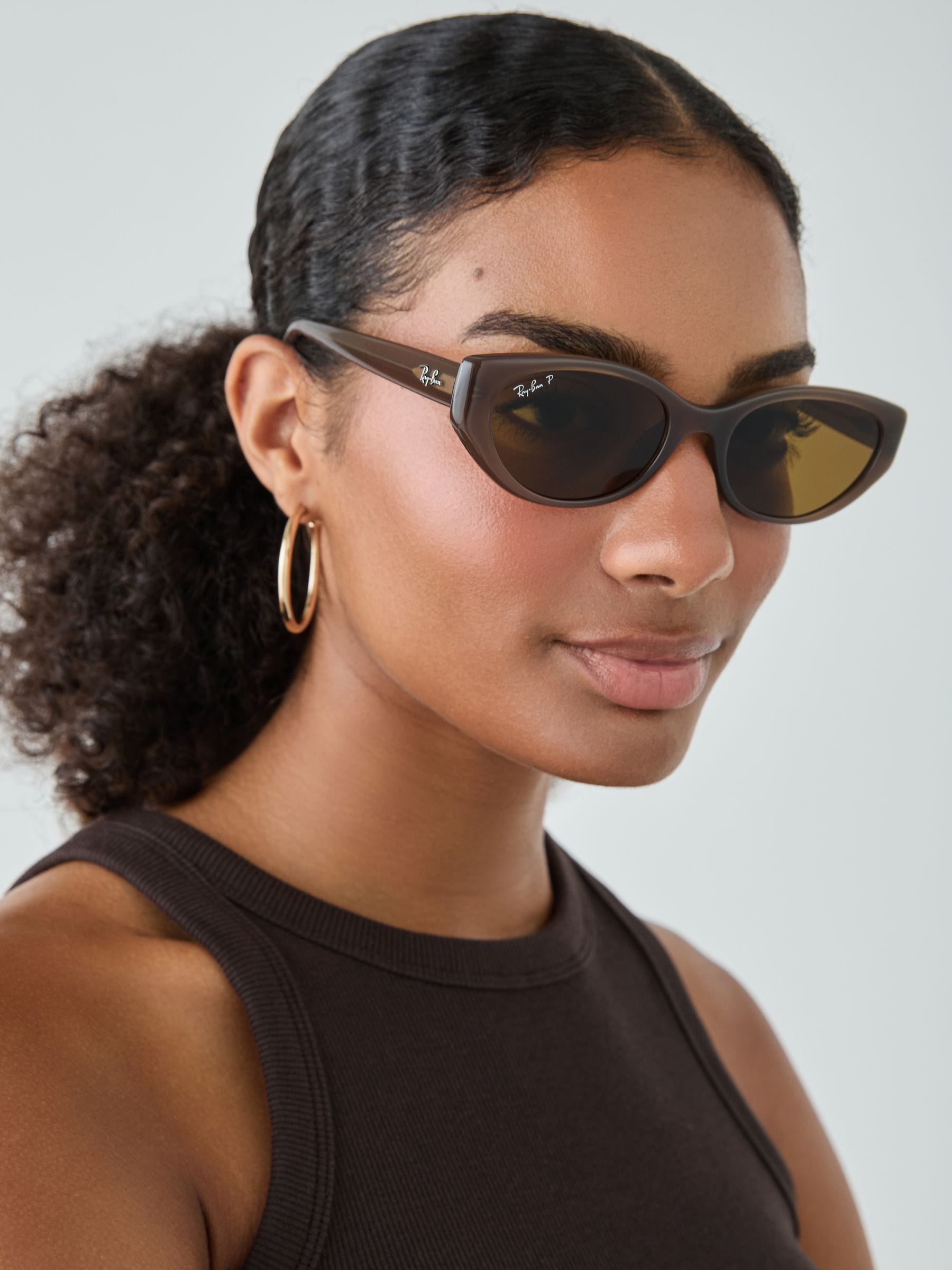 Ray-Ban brown pillow sunglasses RB4457D, UK version