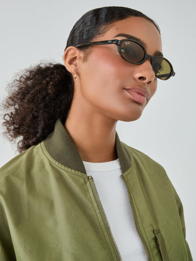 Next Ray-Ban Brown RB4472 Oval Sunglasses- Buy online at McGrocer