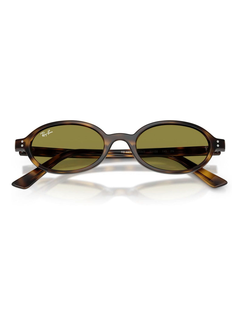 Ray-Ban brown oval tortoise sunglasses (British brand)