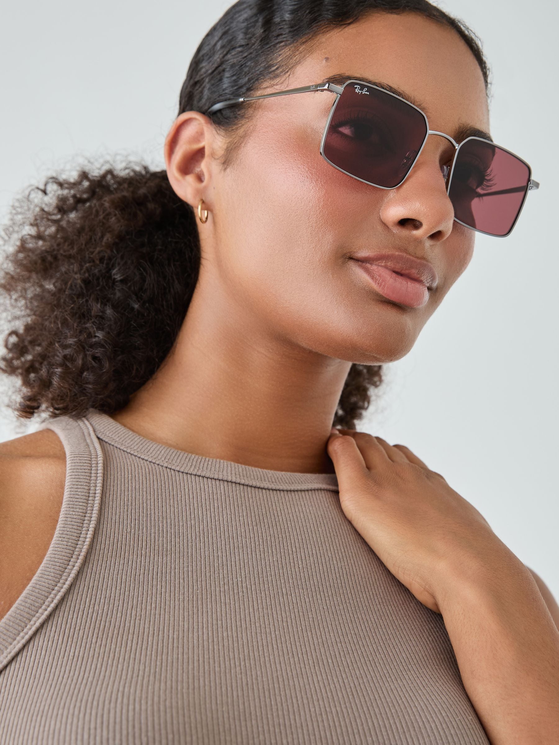 Ray Ban grey RB3782 square sunglasses - British product