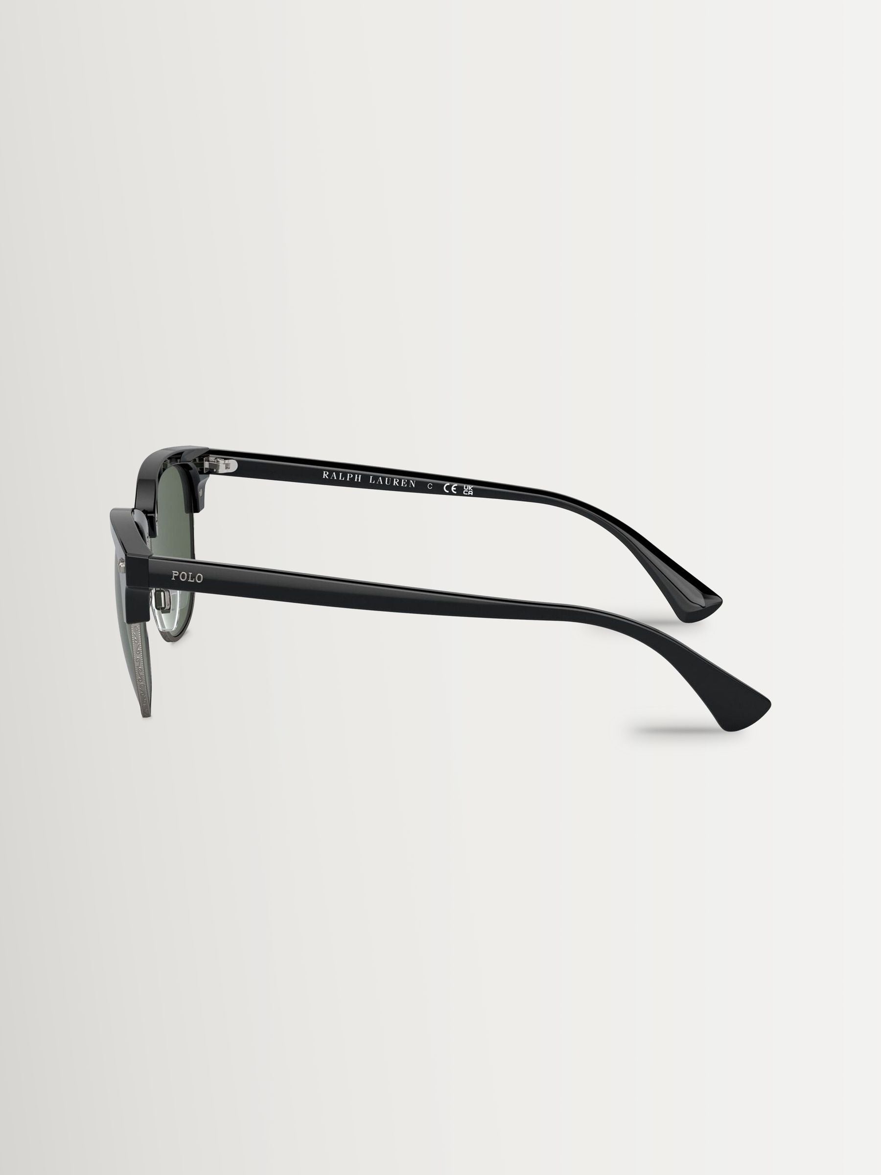 Polo Ralph Lauren black round sunglasses (British brand)