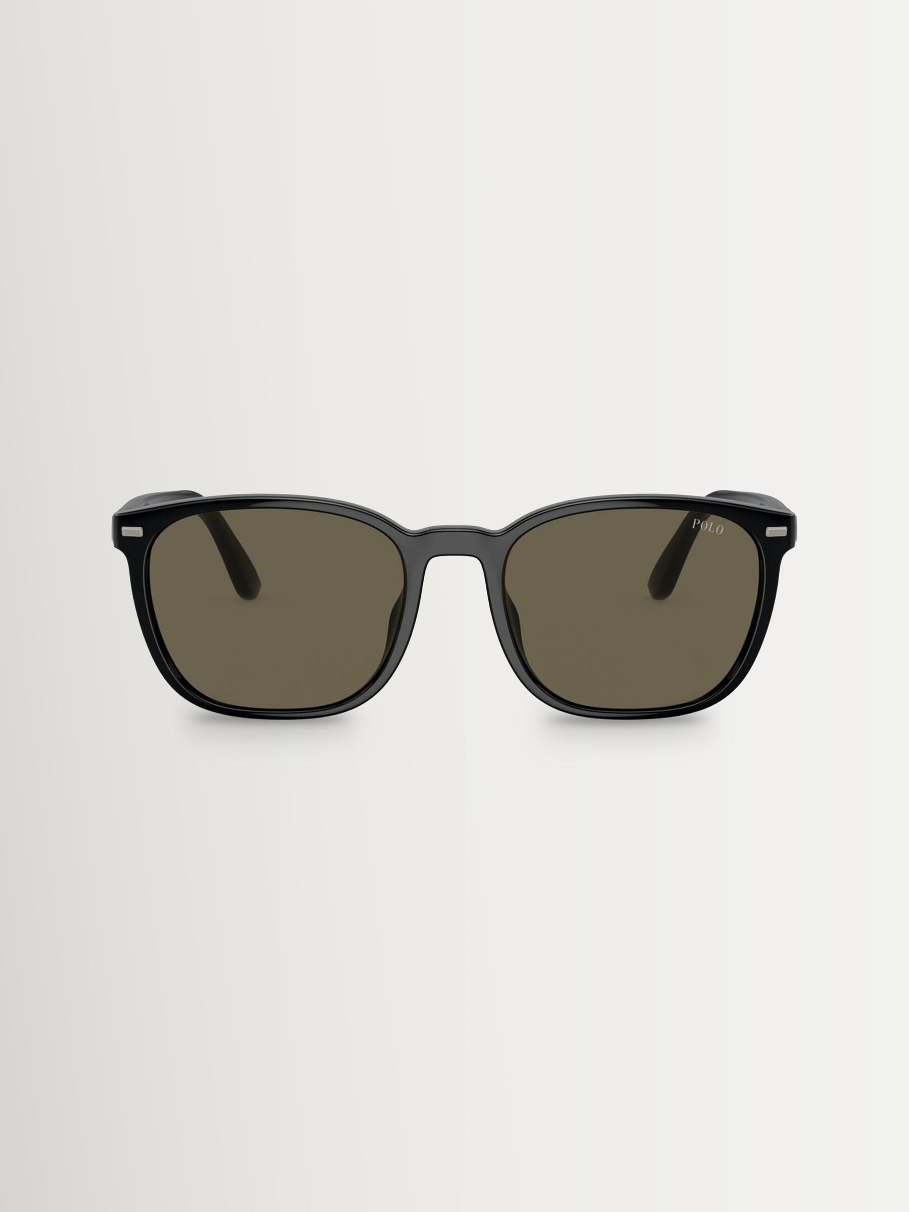 Polo Ralph Lauren square sunglasses black frame brown lenses (British brand)